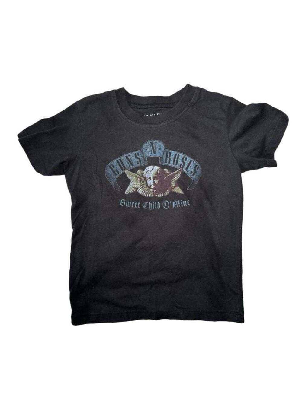 Guns N' Roses Sweet Child O' Mine Toddler Black T-Shirt Size 4T